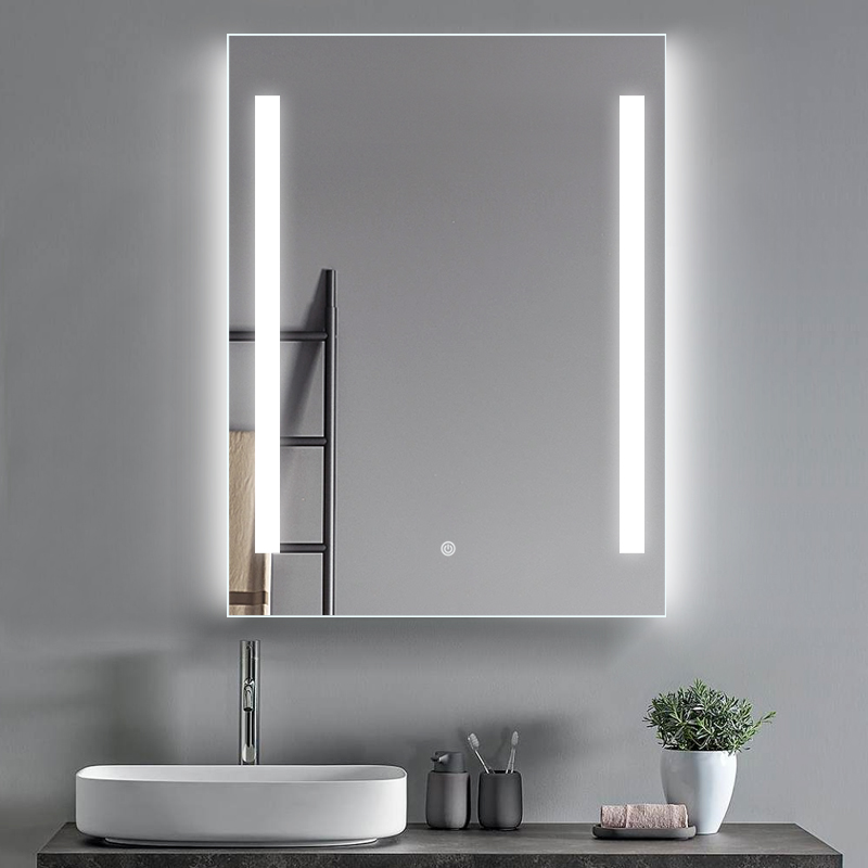 JU03 600x800mm Rectangular LED Mirror