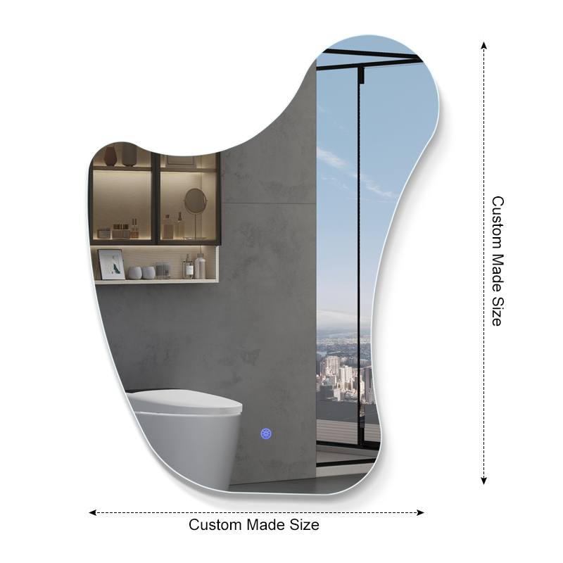 YI01 600x800mm Irregular LED Mirror