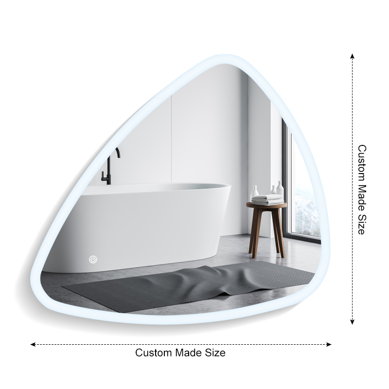 AL01 810x720mm Irregular LED Mirror