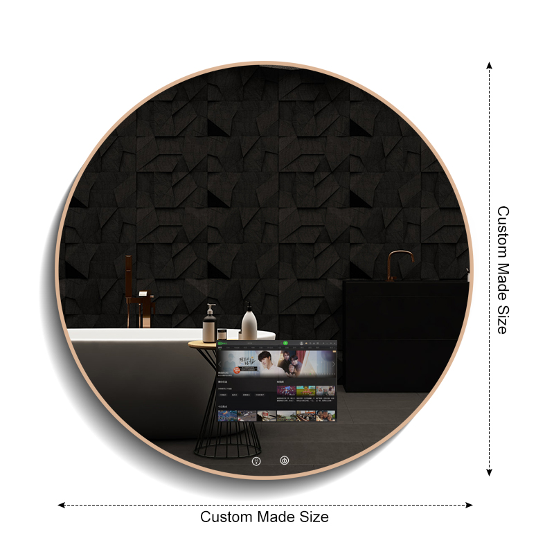 ZL18 600x600mm Round LED Mirror