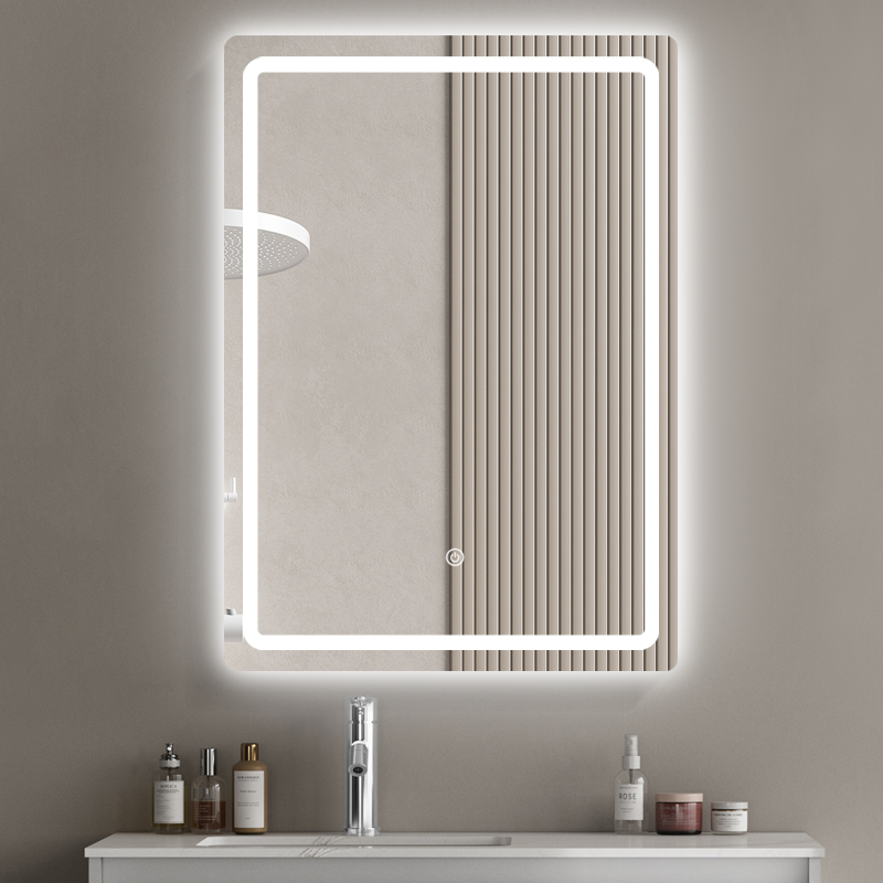 DF73 600x800mm Rectangular LED Mirror