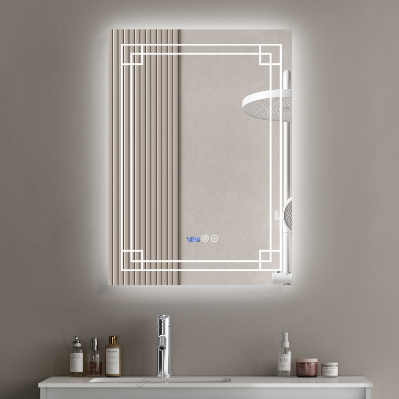 DF24 600x800mm Rectangular LED Mirror