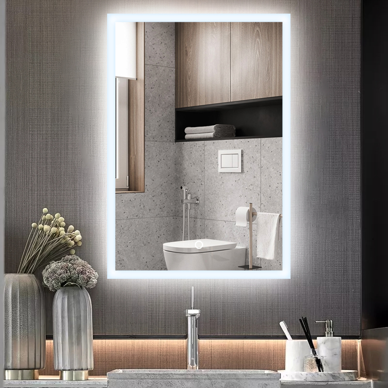 DF59 600x700mm Rectangular LED Mirror