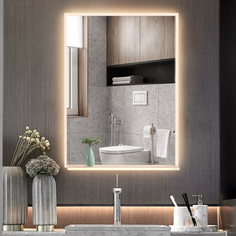 DF71 600x800mm Rectangular LED Mirror