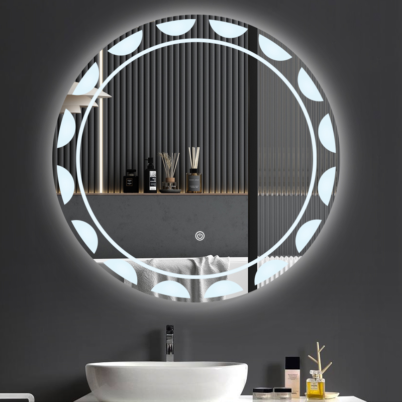 ZL14 600x600mm Round LED Mirror