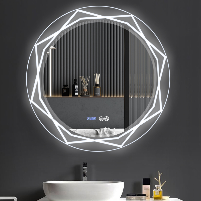 ZYL21 600x600mm Irregular LED Mirror