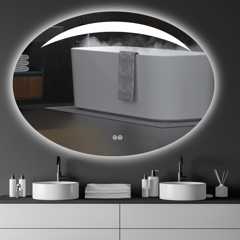 YL11 1000x700mm Irregular LED Mirror