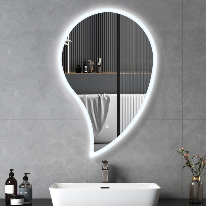 AL02 720x1100mm Irregular LED Mirror