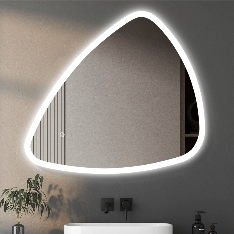 AL01 810x720mm Irregular LED Mirror