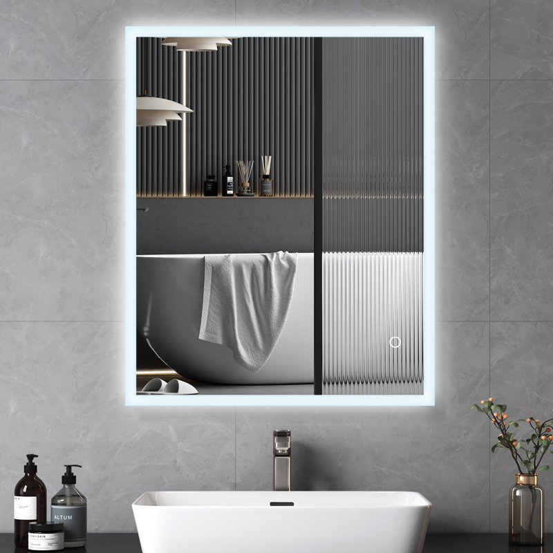 DF72 600x700mm Rectangular LED Mirror