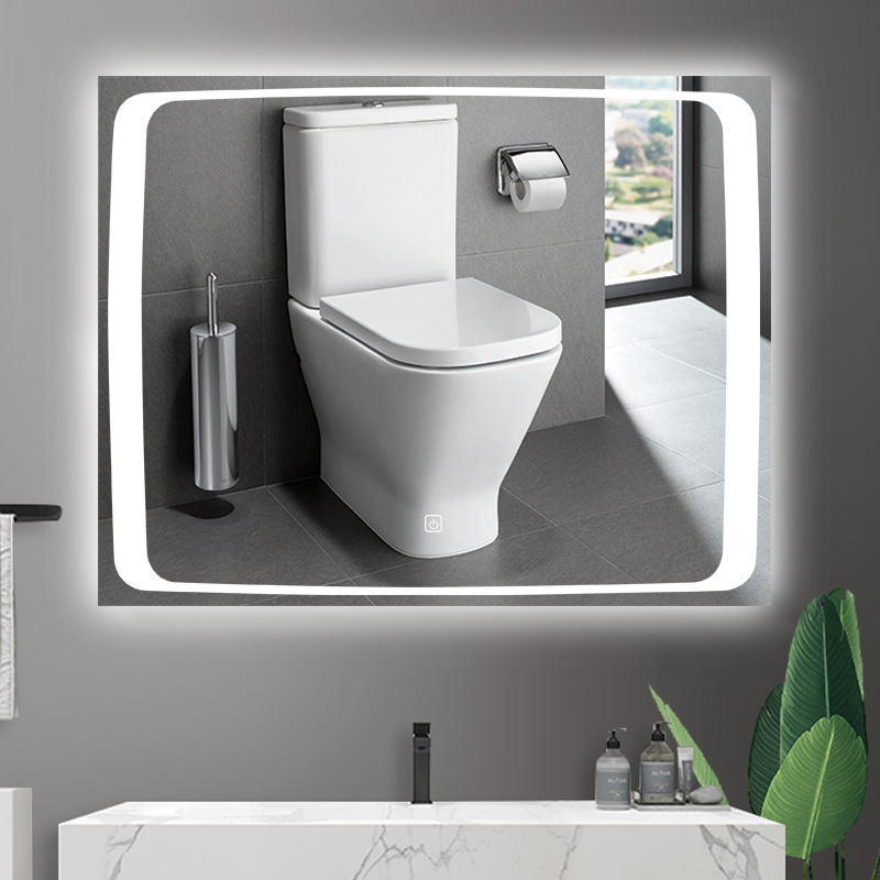 DF55 800x600mm Rectangular LED Mirror