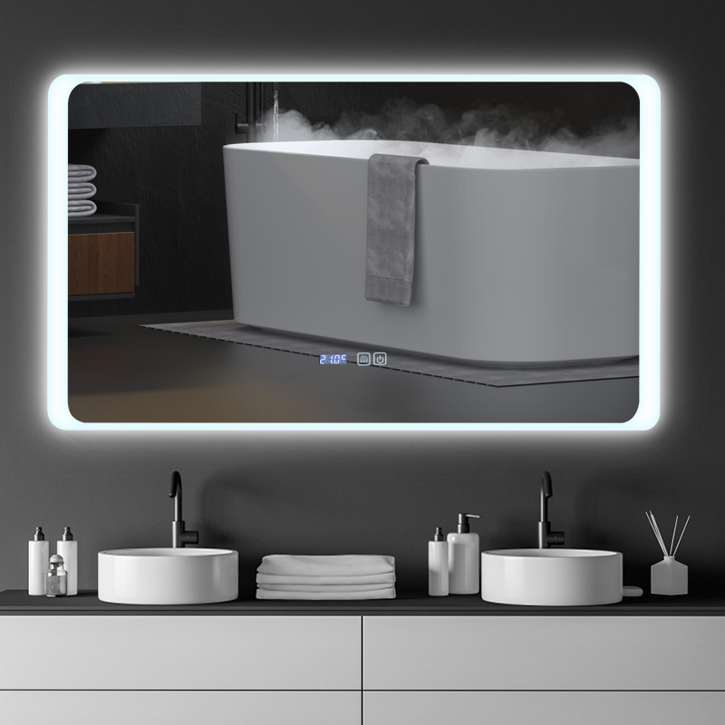 DF66 900x600mm Rectangular LED Mirror