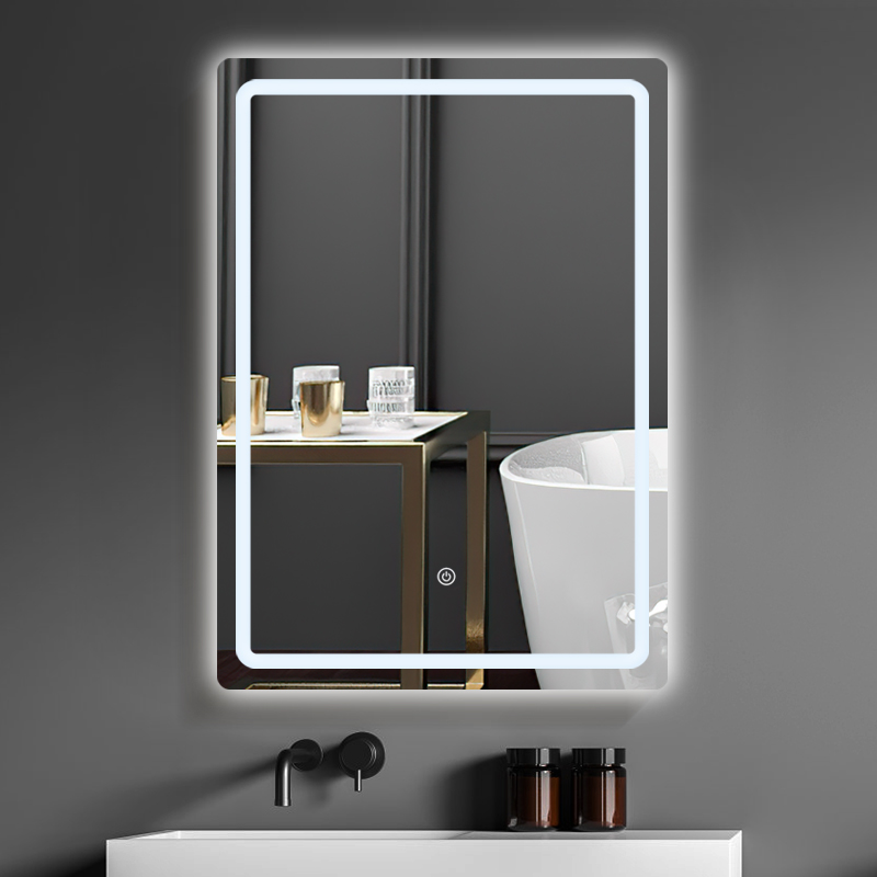 DF73 600x800mm Rectangular LED Mirror