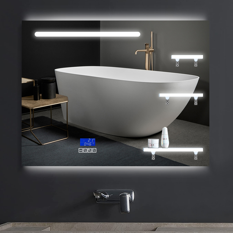 DF73 900x700mm Rectangular LED Mirror