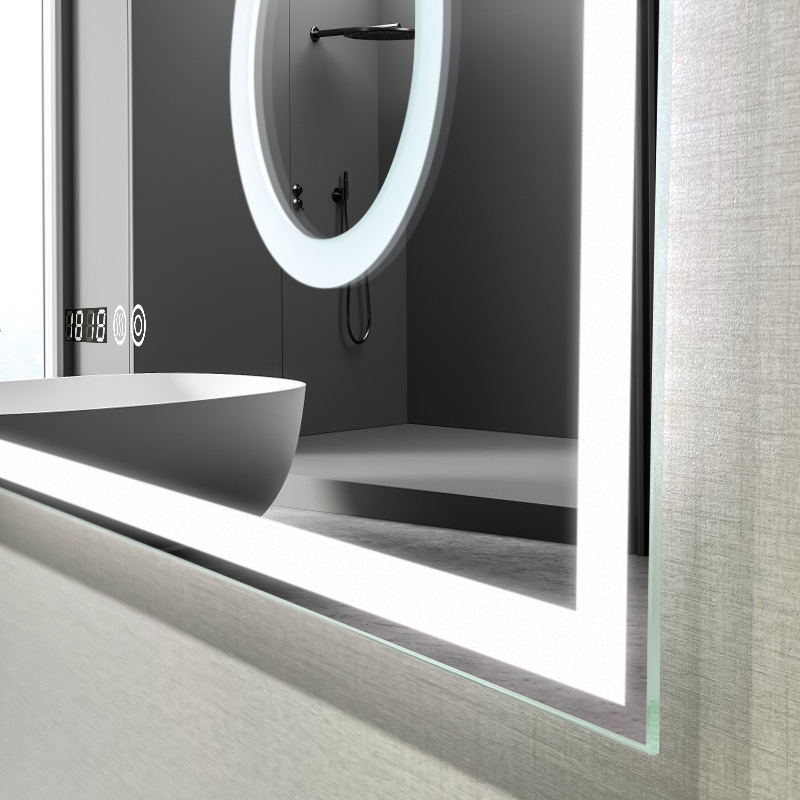 JU04 800x600mm Rectangular LED Mirror