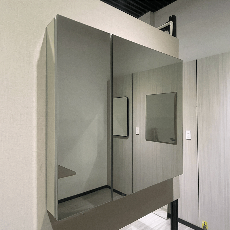 MC02 Bathroom Medicine Cabinet with Mirror Wall Mounted Storage