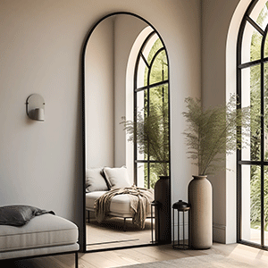 arched full length mirror