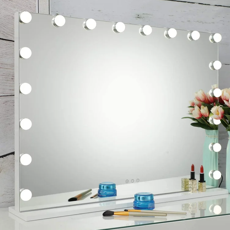 VA01 18''H x 23''W x 4''D Rectangle LED Vanity Mirror