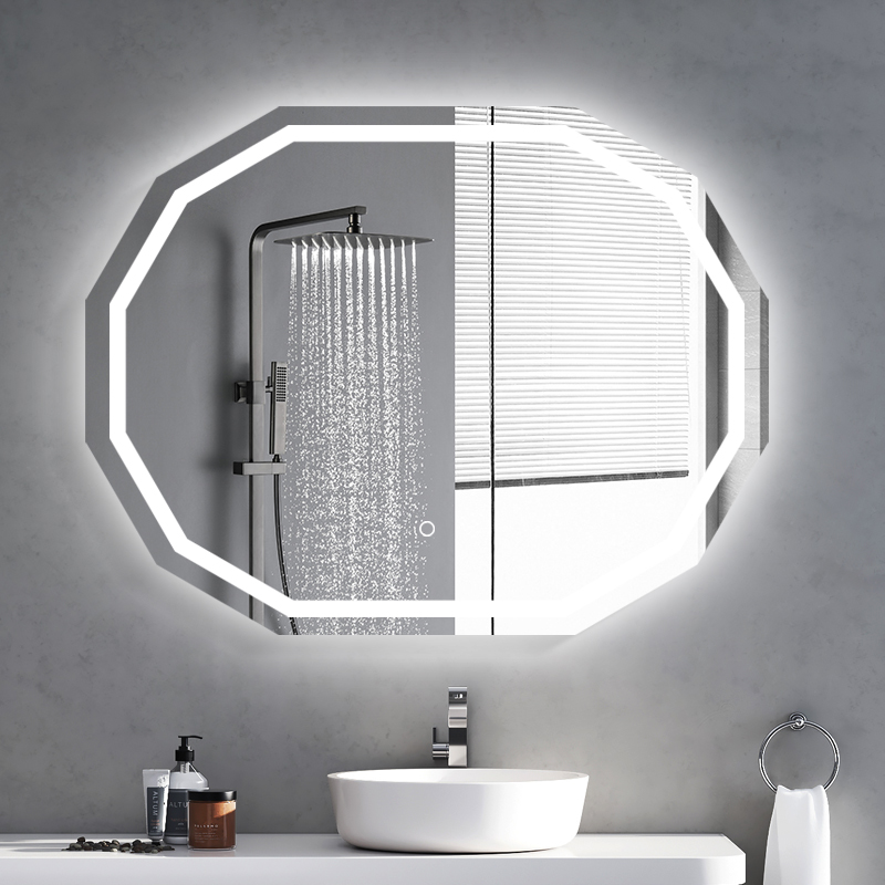 ZYL17 800x600mm Irregular LED Mirror