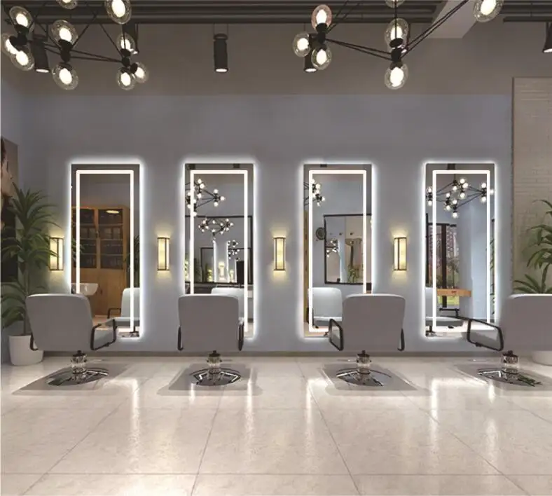 BA01 24'' x 60'' Large LED Backlit Salon Mirror