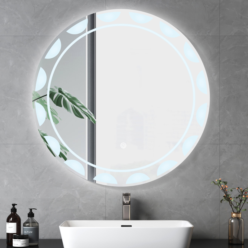 ZL14 600x600mm Round LED Mirror