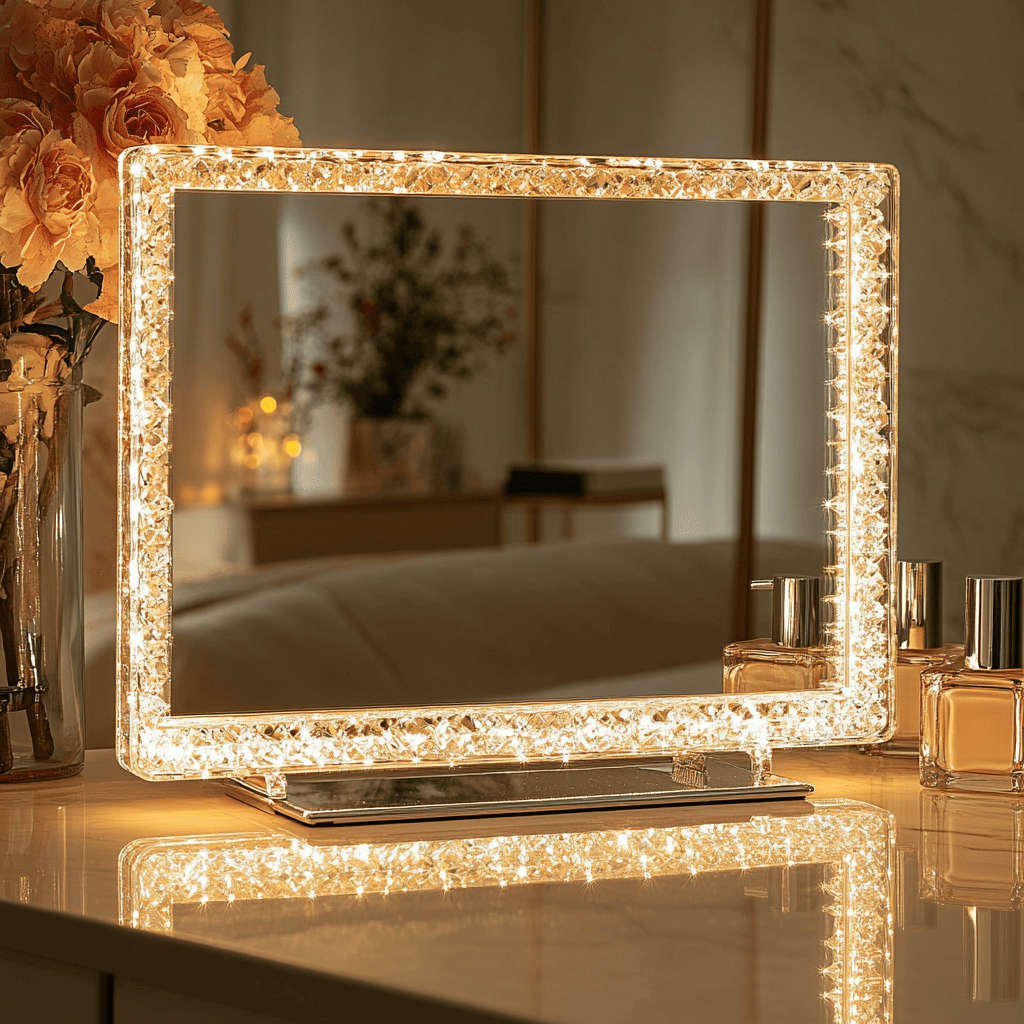 A guide to crystal vanity mirror