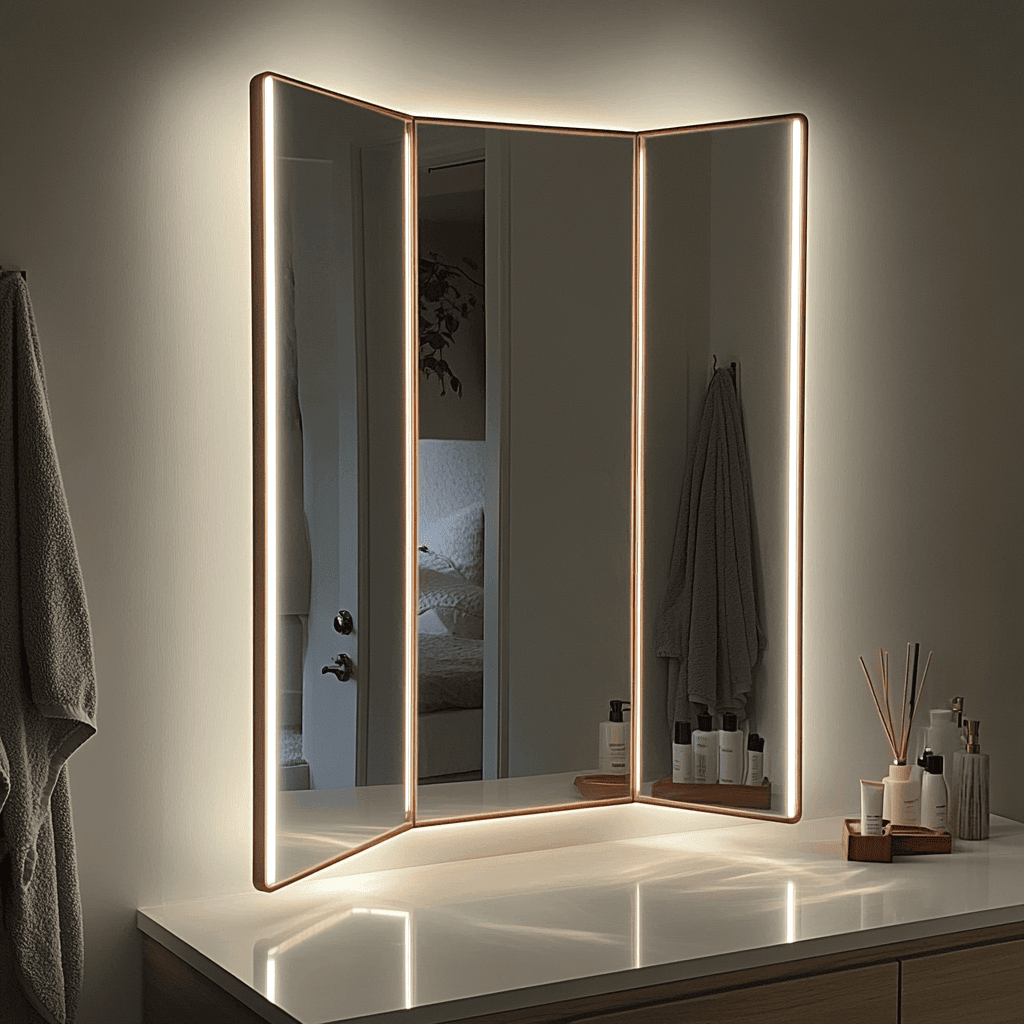 Tri-Fold Full-Length Mirror: Features, Applications